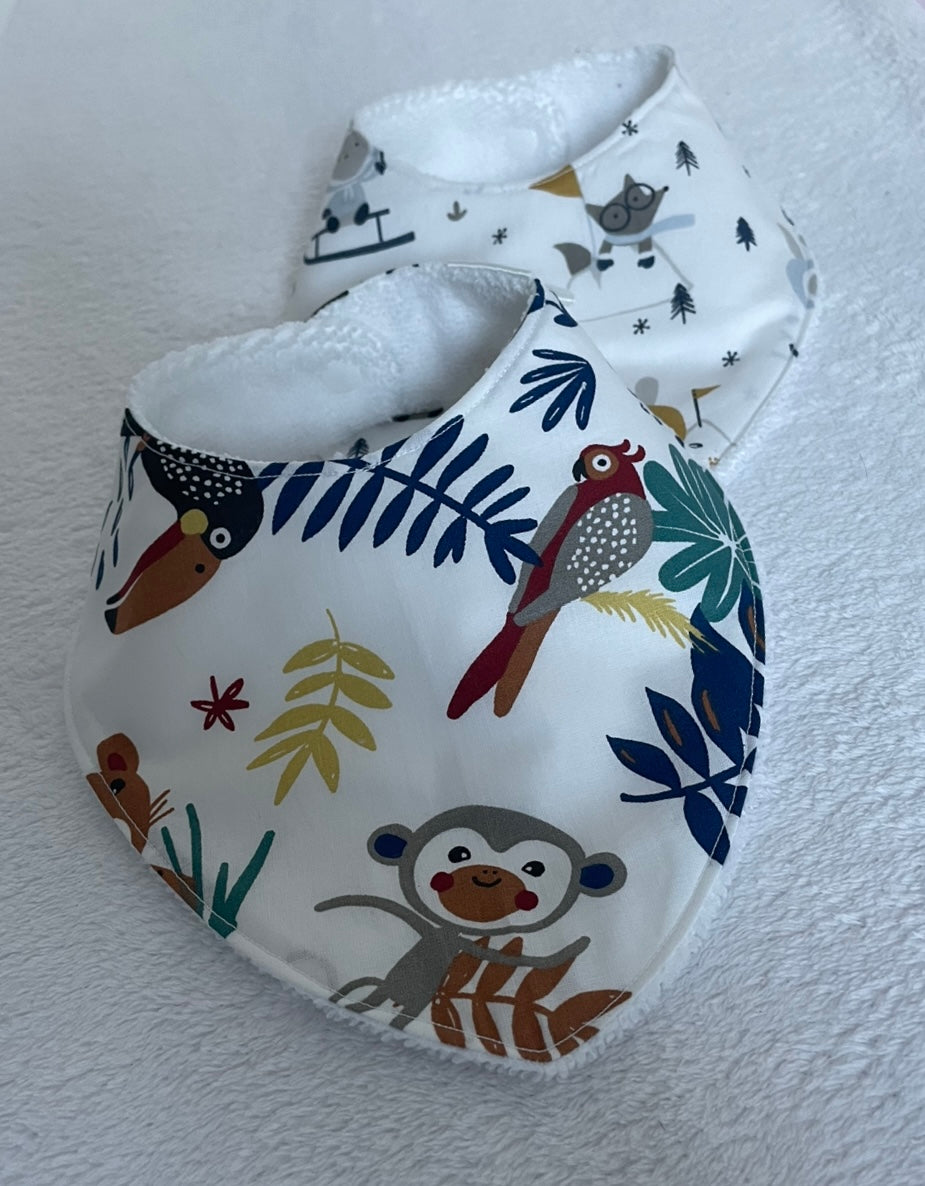 Bavoir bandana / Bavoir de dentition