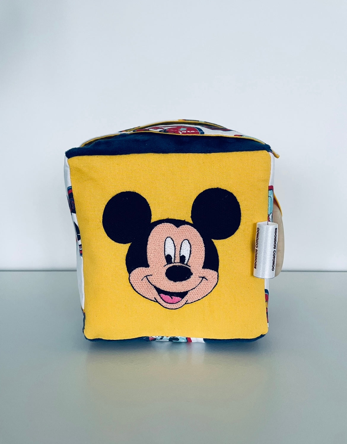 Cube éveil Mickey / Jouet éveil / Cube éveil oreilles / Mickey