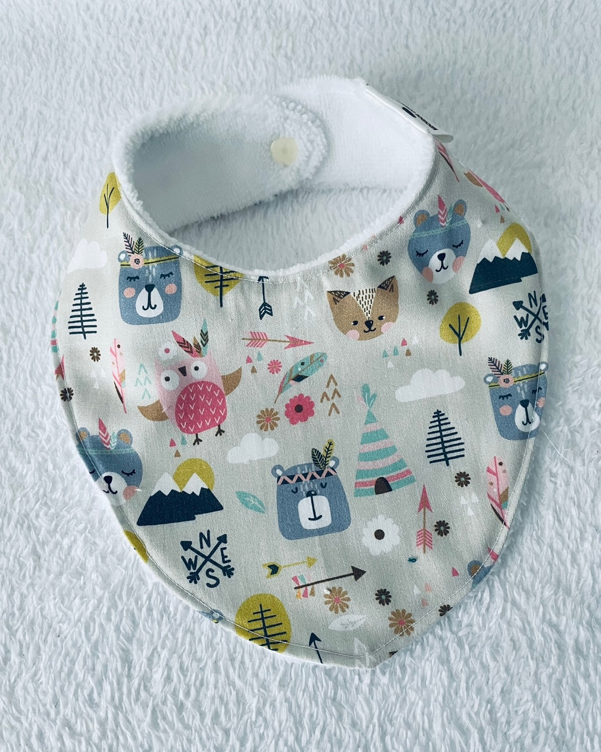 Bavoir bandana/Bavoir de dentition