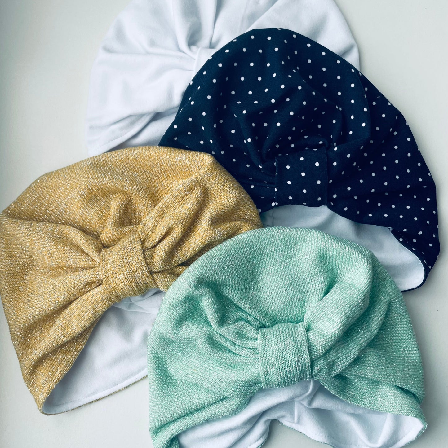 Bonnet turban / Bonnet jersey / Bonnet femme / Bonnet de chimiothérapie