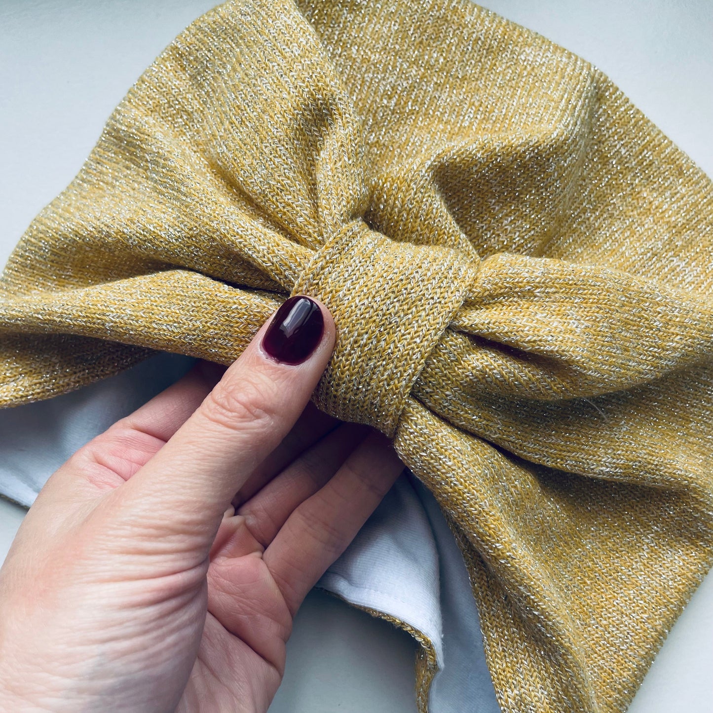 Bonnet turban / Bonnet jersey / Bonnet femme / Bonnet de chimiothérapie