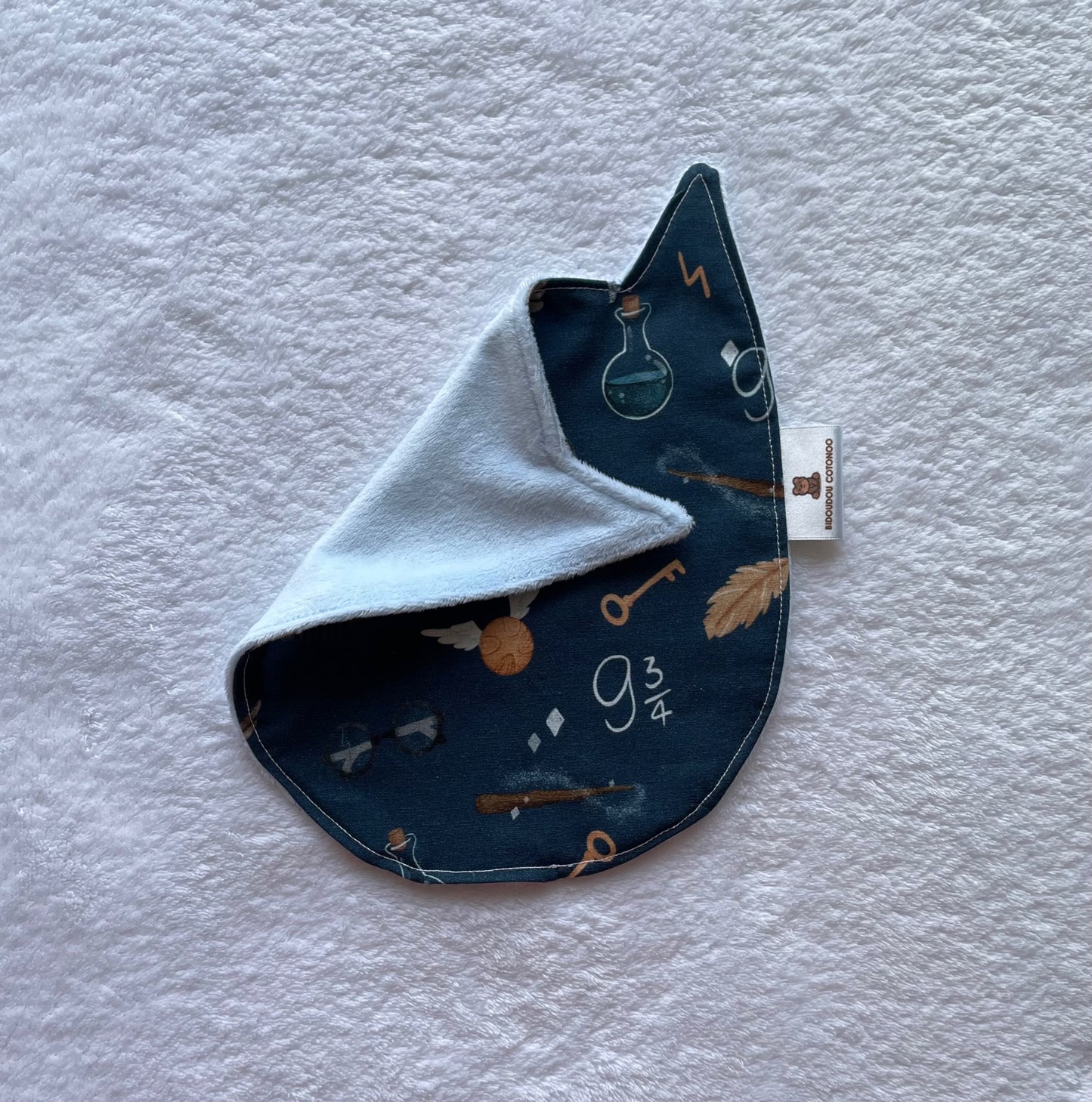 Doudou plat Harry Potter / doudou personnalisé / cadeau personnalisé