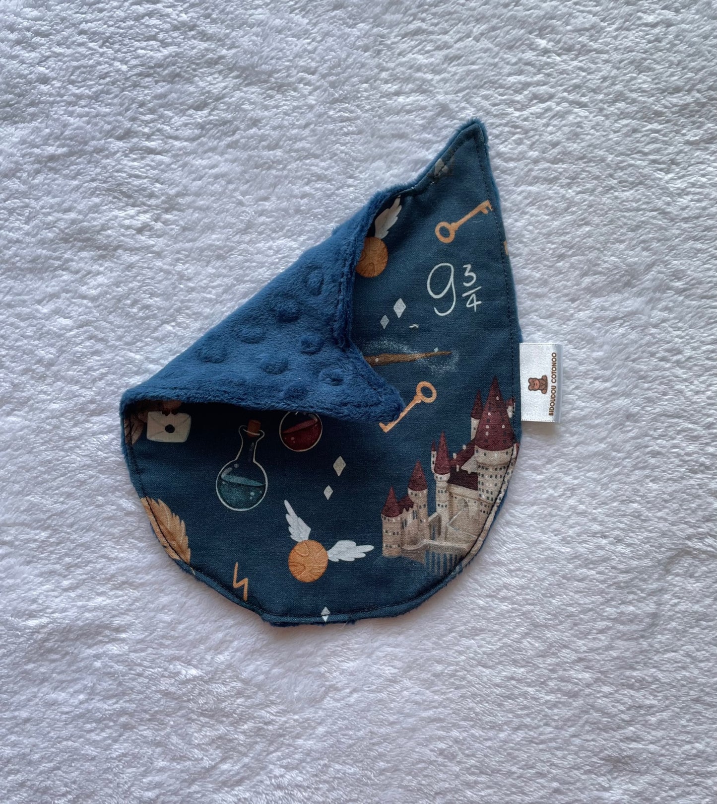 Doudou plat Harry Potter / doudou personnalisé / cadeau personnalisé