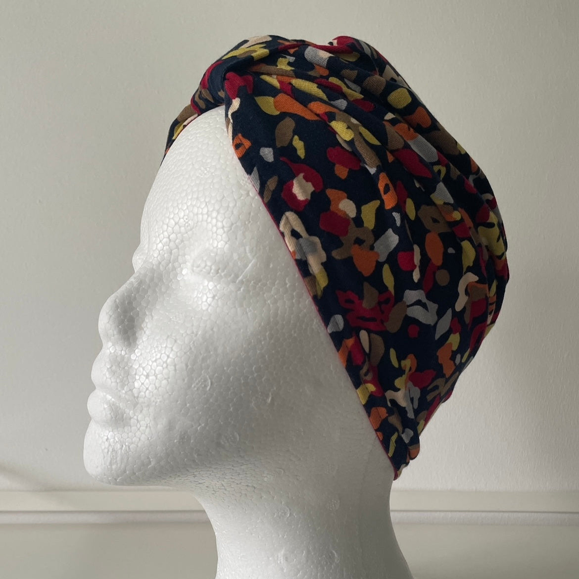 Bonnet turban / Bonnet jersey / Bonnet femme / Bonnet de chimiothérapie