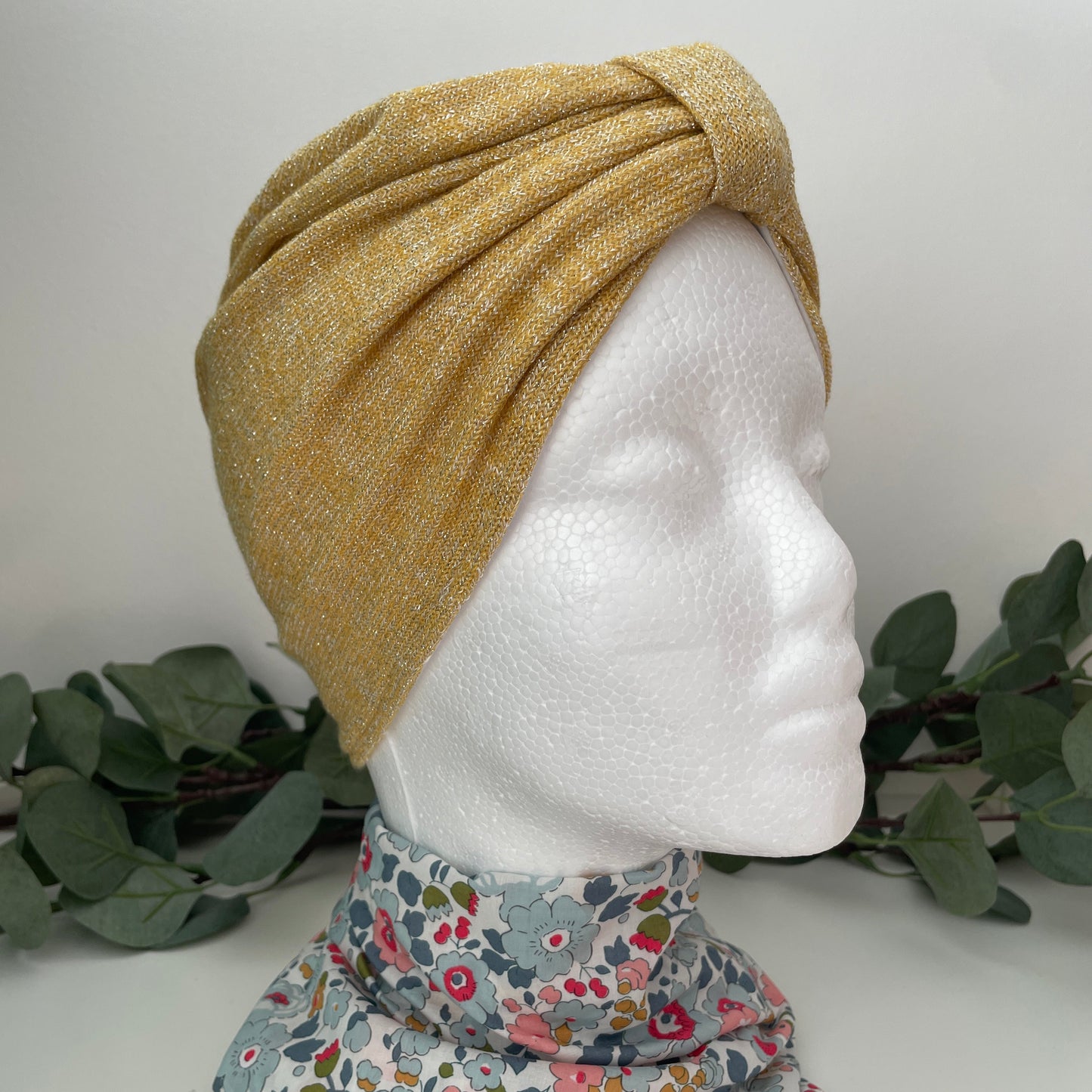 Bonnet turban / Bonnet jersey / Bonnet femme / Bonnet de chimiothérapie