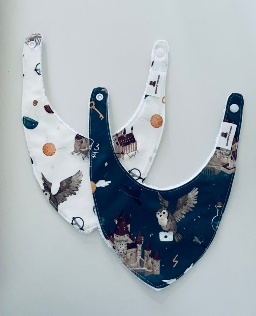 Bavoir bandana / Bavoir de dentition Harry Potter