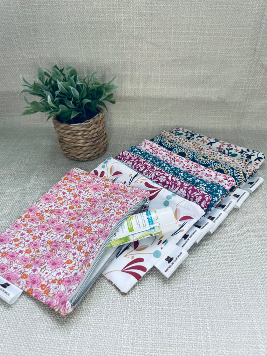 Trousses plates / trousses / pochettes plates / pochette / pochette personnalisée / cadeau personnalisé